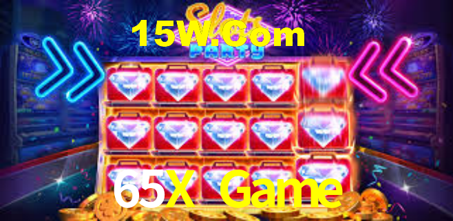 65X Game App Interface